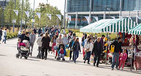 2014 Market Square created and Olympic Way revitalised