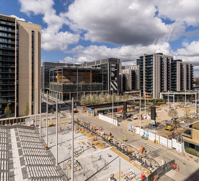 Mixed-use development